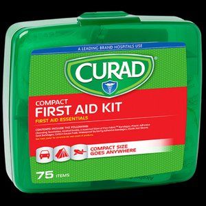 CURAD 75-PIECE COMPACT FIRST AID KIT